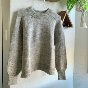 Lakes Pullover 44” Bust, Handknit Sweater